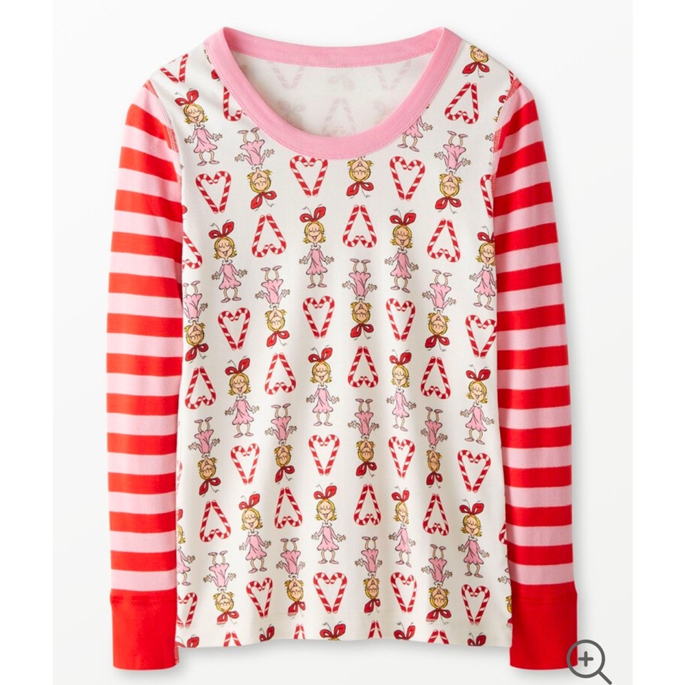 2pc Hanna Andersson pj Cindy Lou who adult pjs